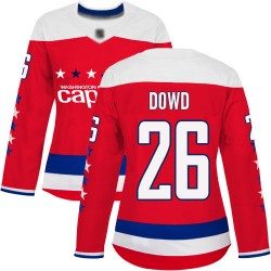 Authentic Women's Nic Dowd Red Alternate Jersey - #26 Hockey Washington Capitals