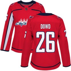 Authentic Women's Nic Dowd Red Home Jersey - #26 Hockey Washington Capitals