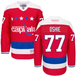 Authentic Women's T.J. Oshie Red Alternate Jersey - #77 Hockey Washington Capitals
