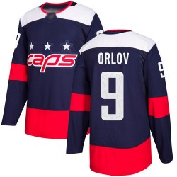 Authentic Youth Dmitry Orlov Navy Blue Jersey - #9 Hockey Washington Capitals 2018 Stadium Series