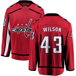 Breakaway Fanatics Branded Men's Tom Wilson Red Home Jersey - #43 Hockey Washington Capitals