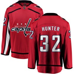 Breakaway Fanatics Branded Youth Dale Hunter Red Home Jersey - #32 Hockey Washington Capitals