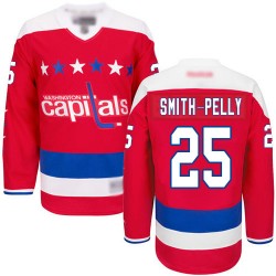 Premier Women's Devante Smith-Pelly Red Alternate Jersey - #25 Hockey Washington Capitals