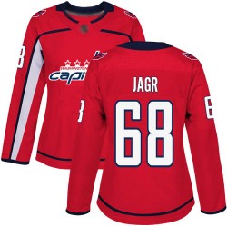 Premier Women's Jaromir Jagr Red Home Jersey - #68 Hockey Washington Capitals