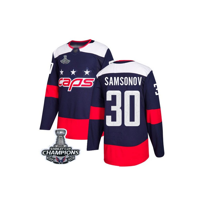 Ilya Samsonov Washington Capitals Signed Retro ALT Adidas Authentic Hockey  Jersey - NHL Auctions