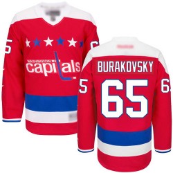 Authentic Women's Andre Burakovsky Red Alternate Jersey - #65 Hockey Washington Capitals